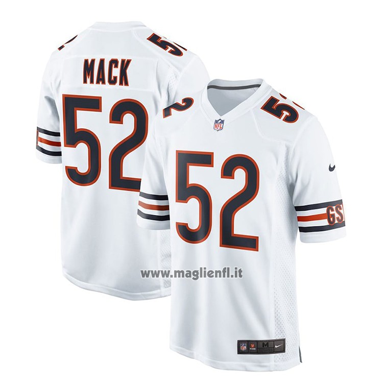 Maglia NFL Game Bambino Chicago Bears Khalil Mack Bianco